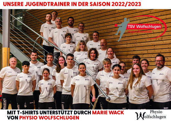 Unsere Jugendtrainer der Saison 2023/24