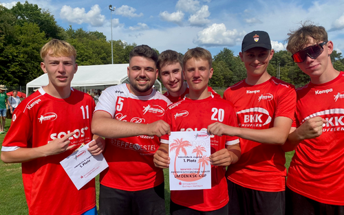 mA-Jugend | Die Junghexenbanner sind Turniersieger des Manfred Zyder Beachcup um den KSK-Cup 2